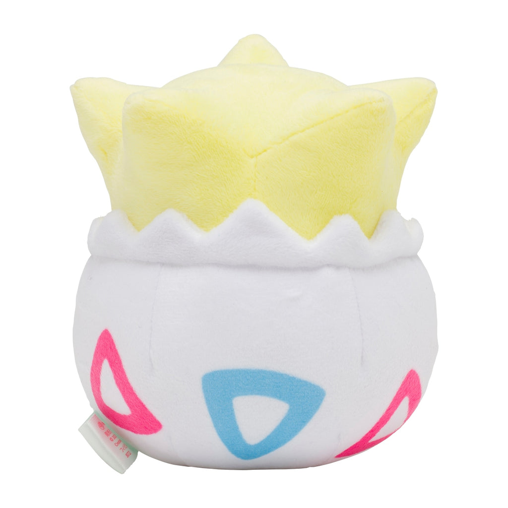 Authentic Japanese Togepi plush toy with vibrant colors from Japan