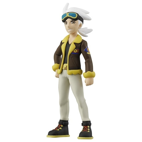 Moncolle Trainer figure from Japan, detailed pose and facial expression