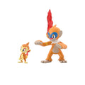 Pokemon Scale World Sinnoh Region 20 Hikozaru & Moukazaru