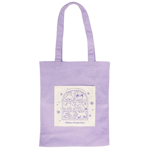 Square tote bag winter pocket piece