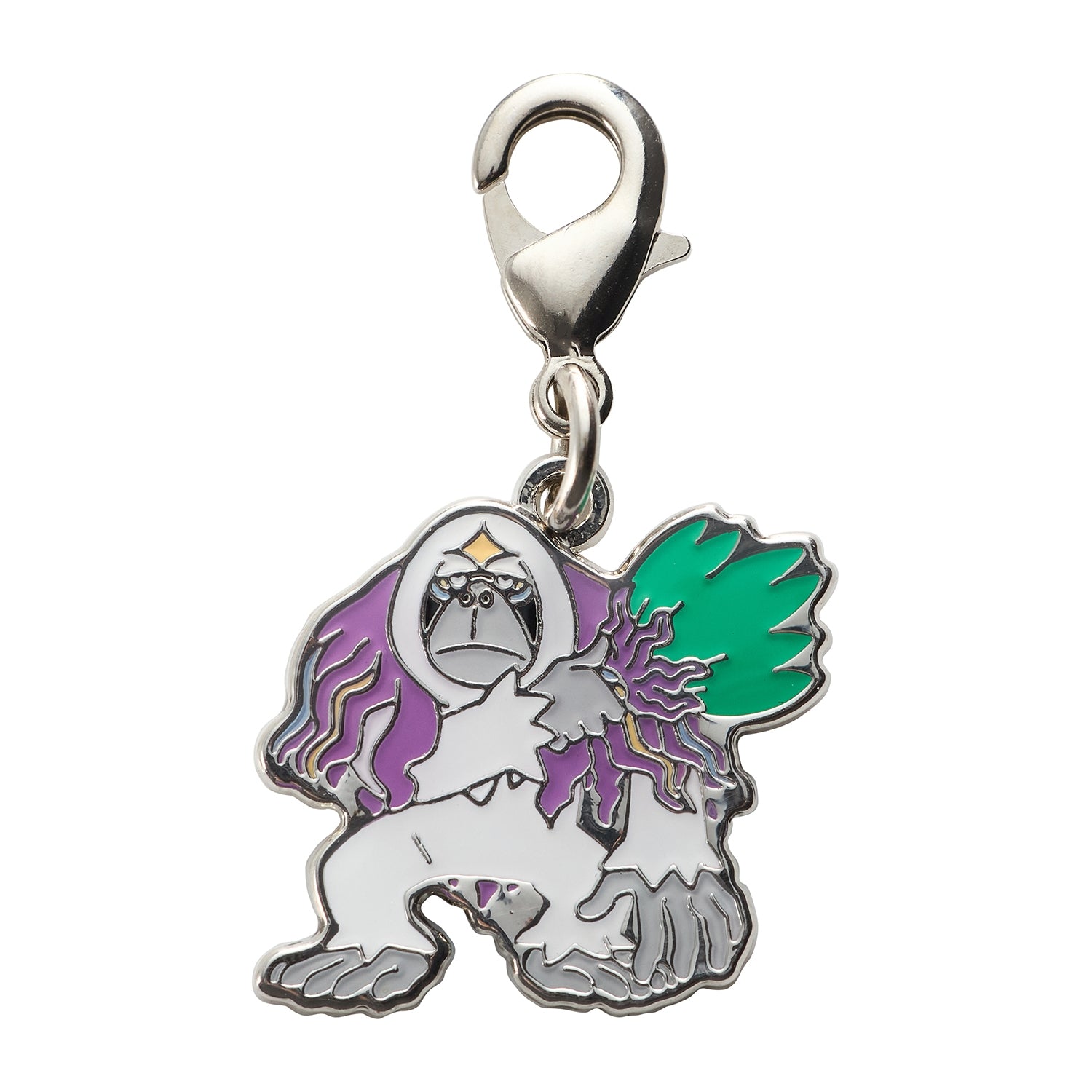 National Encyclopedia Metal Charm 765 from Japan, featuring detailed metal design