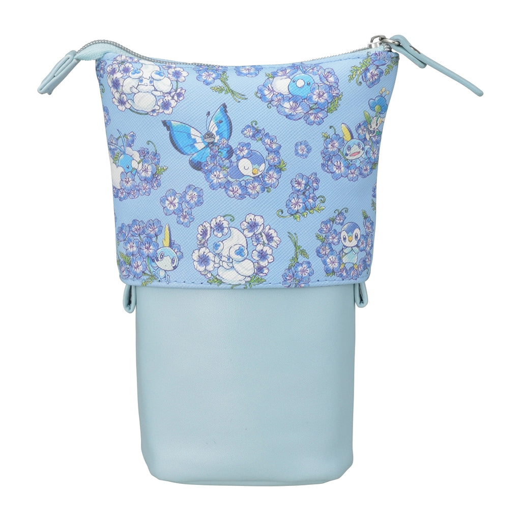 Pokemon Center Japan Slide Pen Pouch, authentic Japanese merchandise with blue eyes design