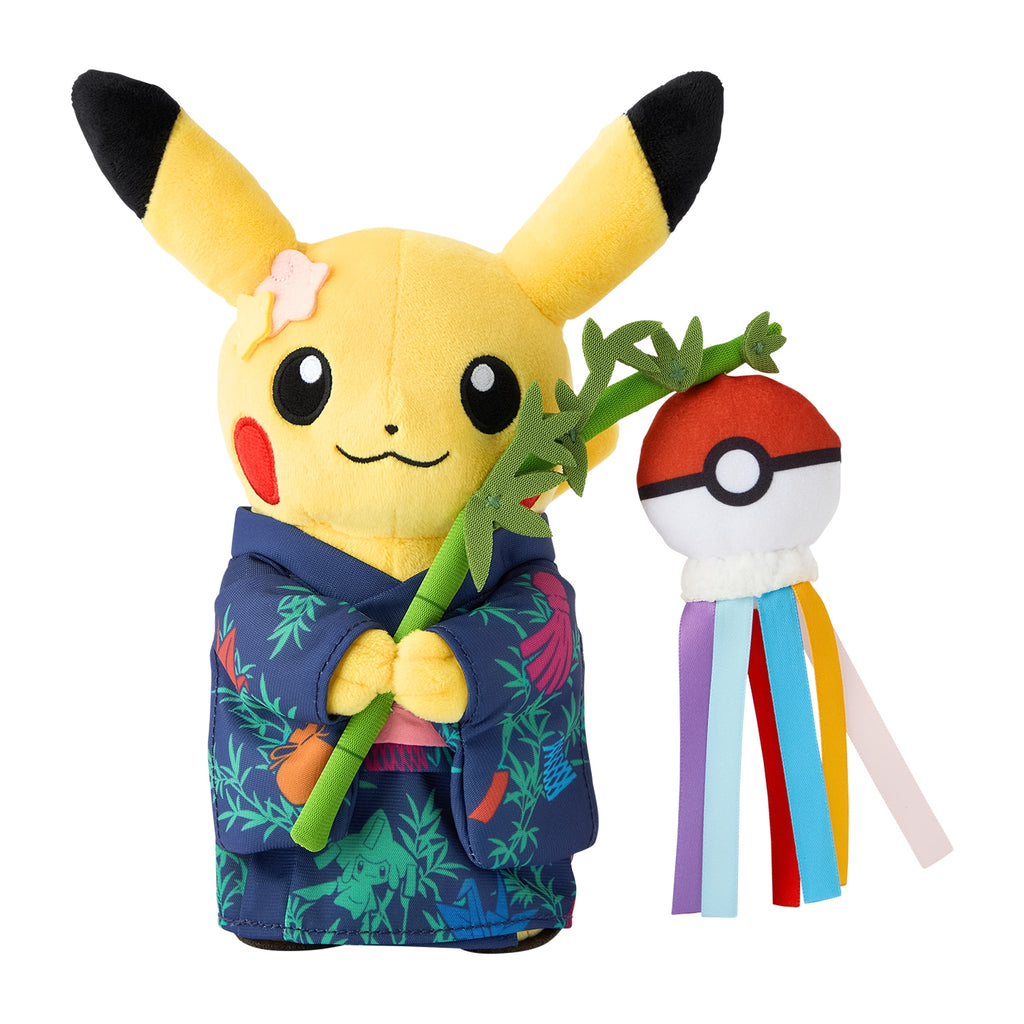 Plush Tanabata Festival Pretend Pikachu Pokemon Center Tohoku R