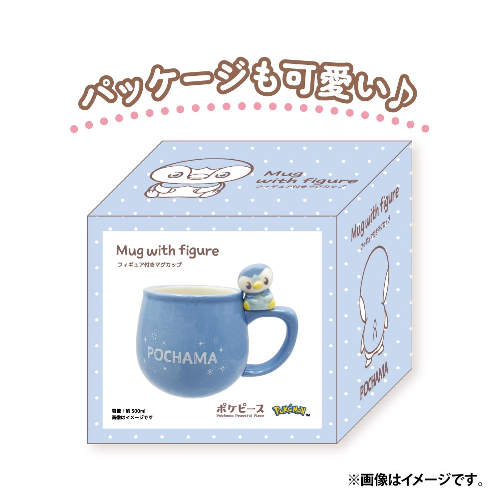 Mug with figure Pochama Pokepiece