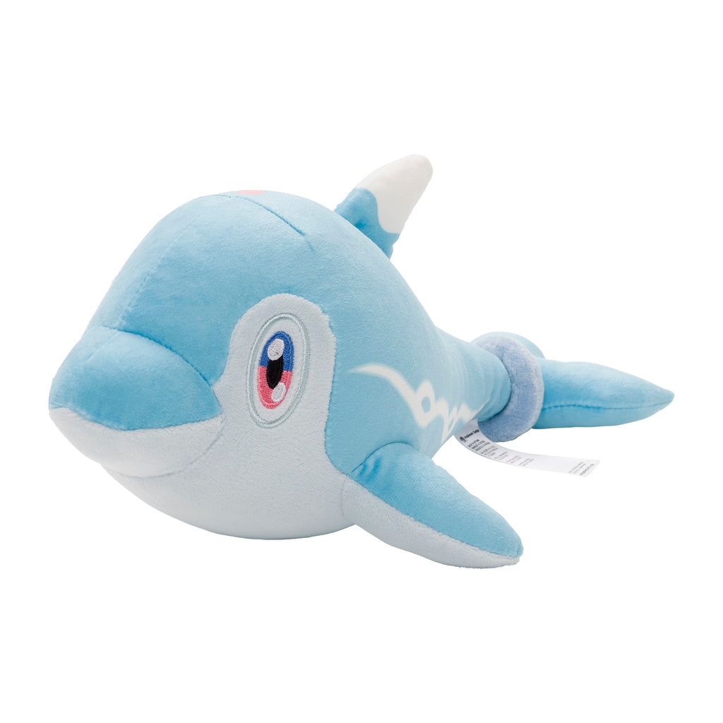 Pokemon dolphin plush toy with smiling face from Japan