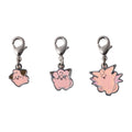 Pokemon Metal Charm from Japan, featuring Pikachu with detailed design