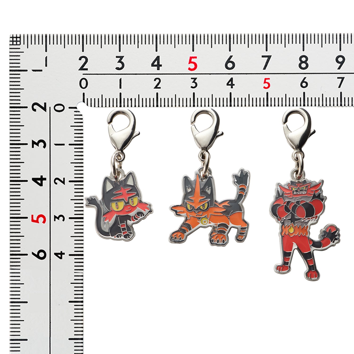 Authentic Pokemon Metal Charm from Japan, showcasing official Pokemon Center Japan quality