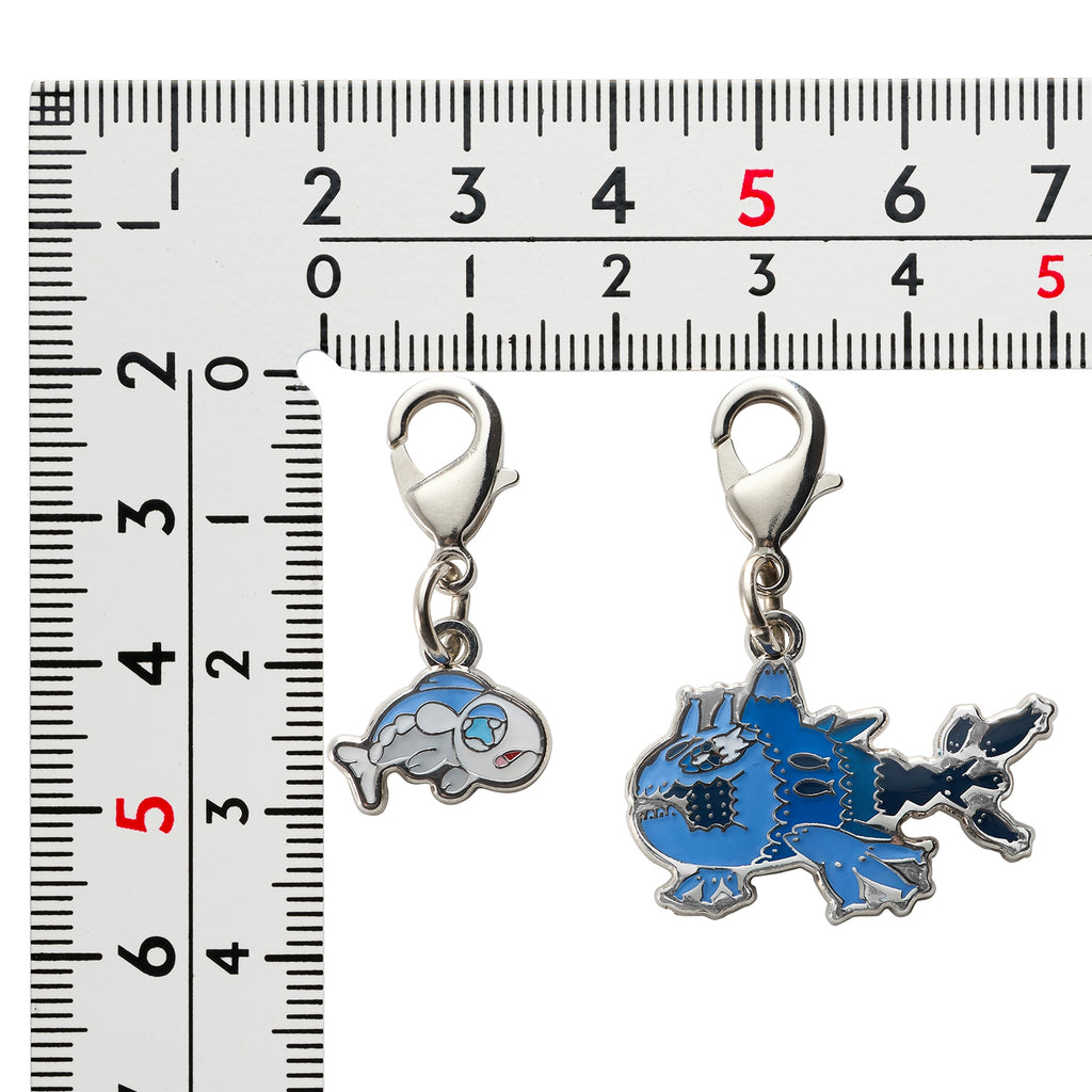 Official Pokemon Center Japan Metal Charm with detailed artwork, sourced from Japan