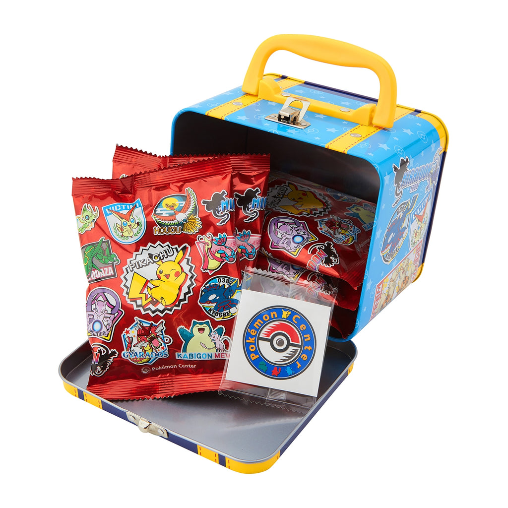 Star-shaped snack in trunk can Pokemon Center Travel Salt flavor with sticker