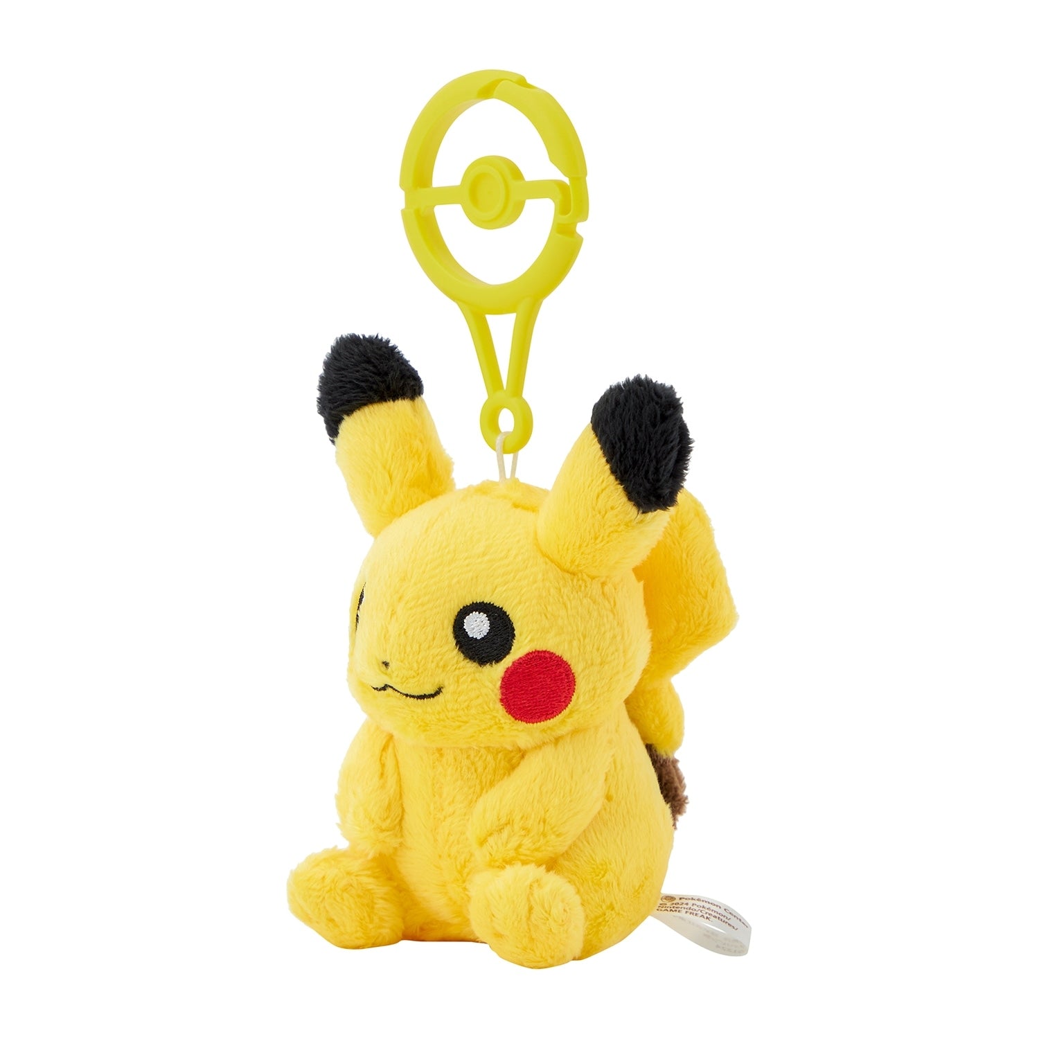 Pikachu Carabiner Clip Mascot Plush | Official Pokémon Center Japan