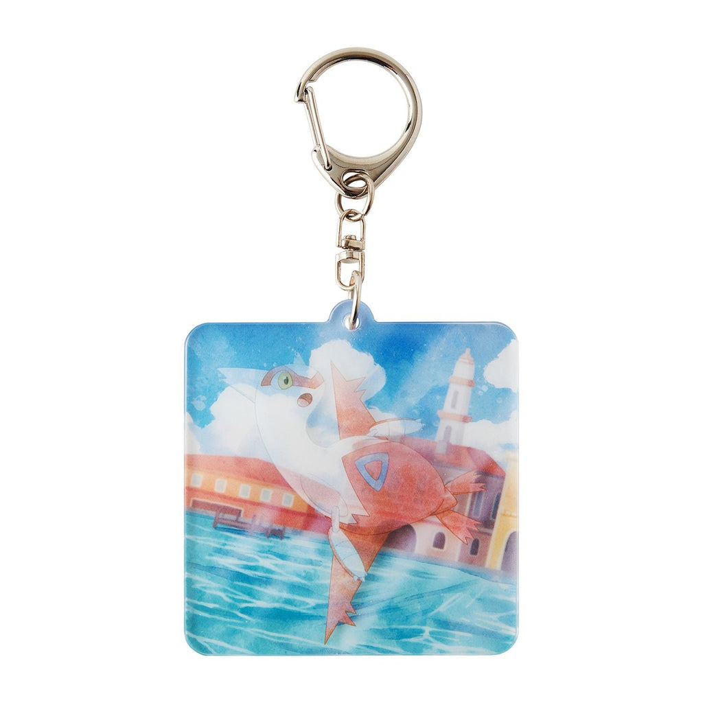 Detailed Acrylic Keychain featuring Pokemon characters from Japan