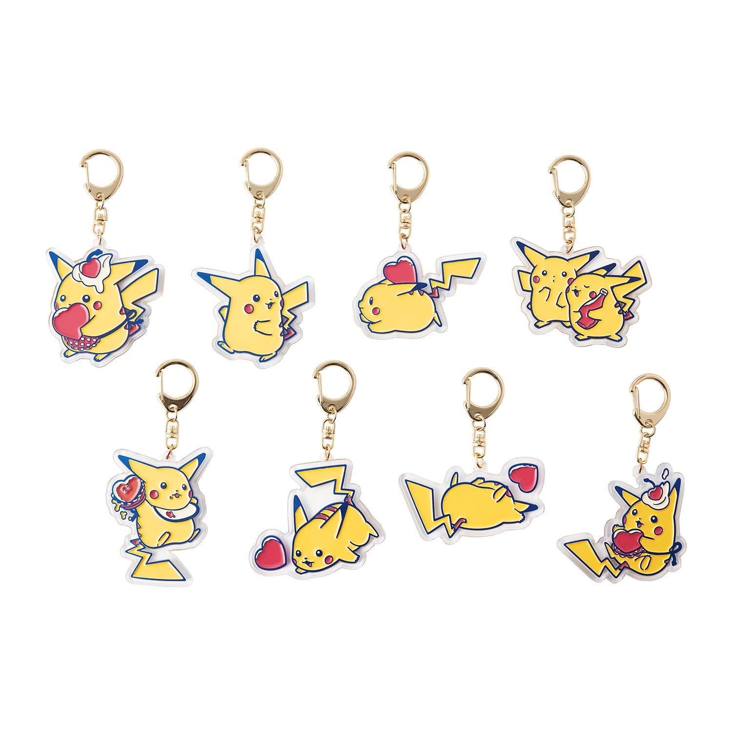 Acrylic key chain collection PIKACHU DINER