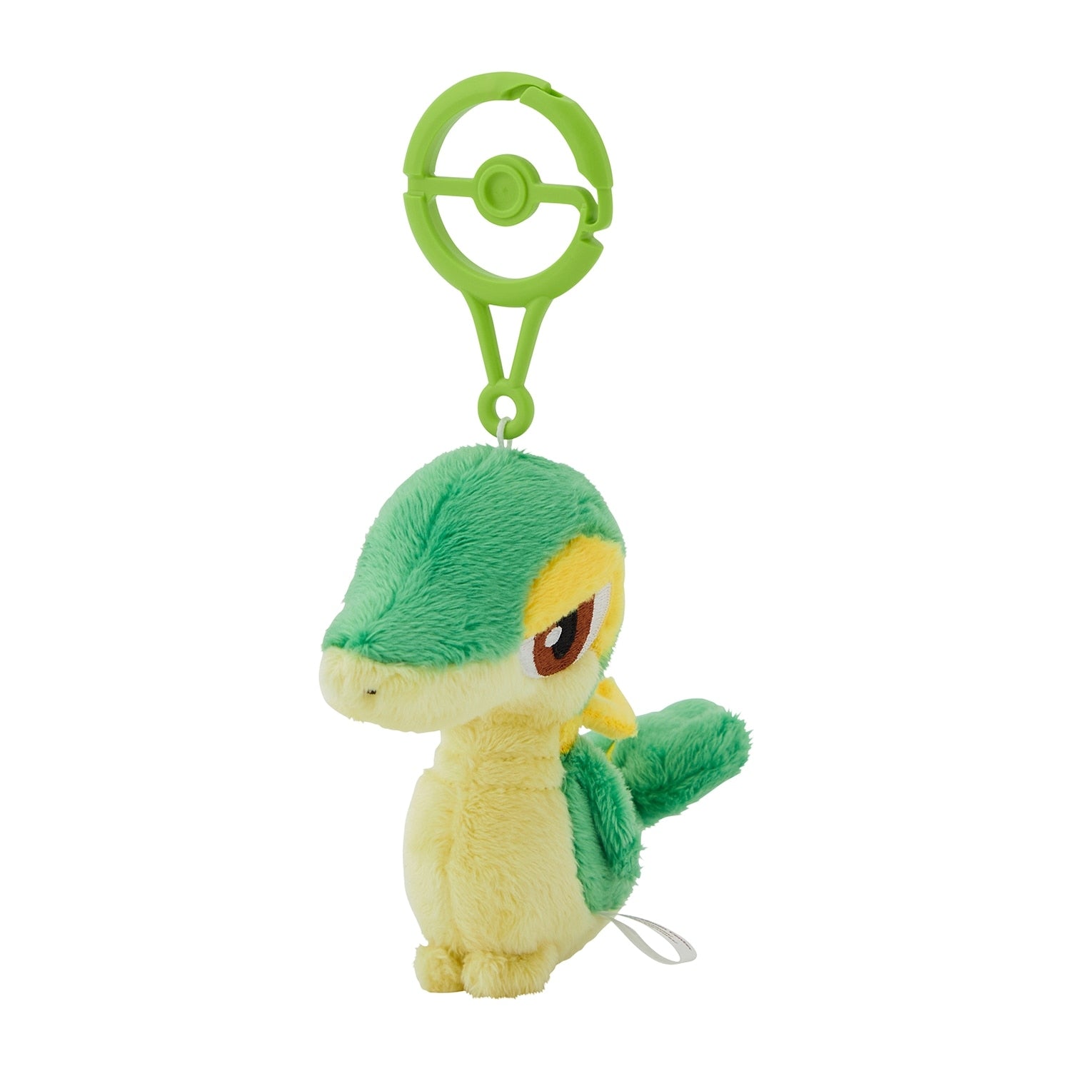 Snivy #495 Carabiner Mascot Plush | Pokémon Center Japan Exclusive