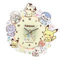 Acrylic wall clock stuffed toy pokepiece