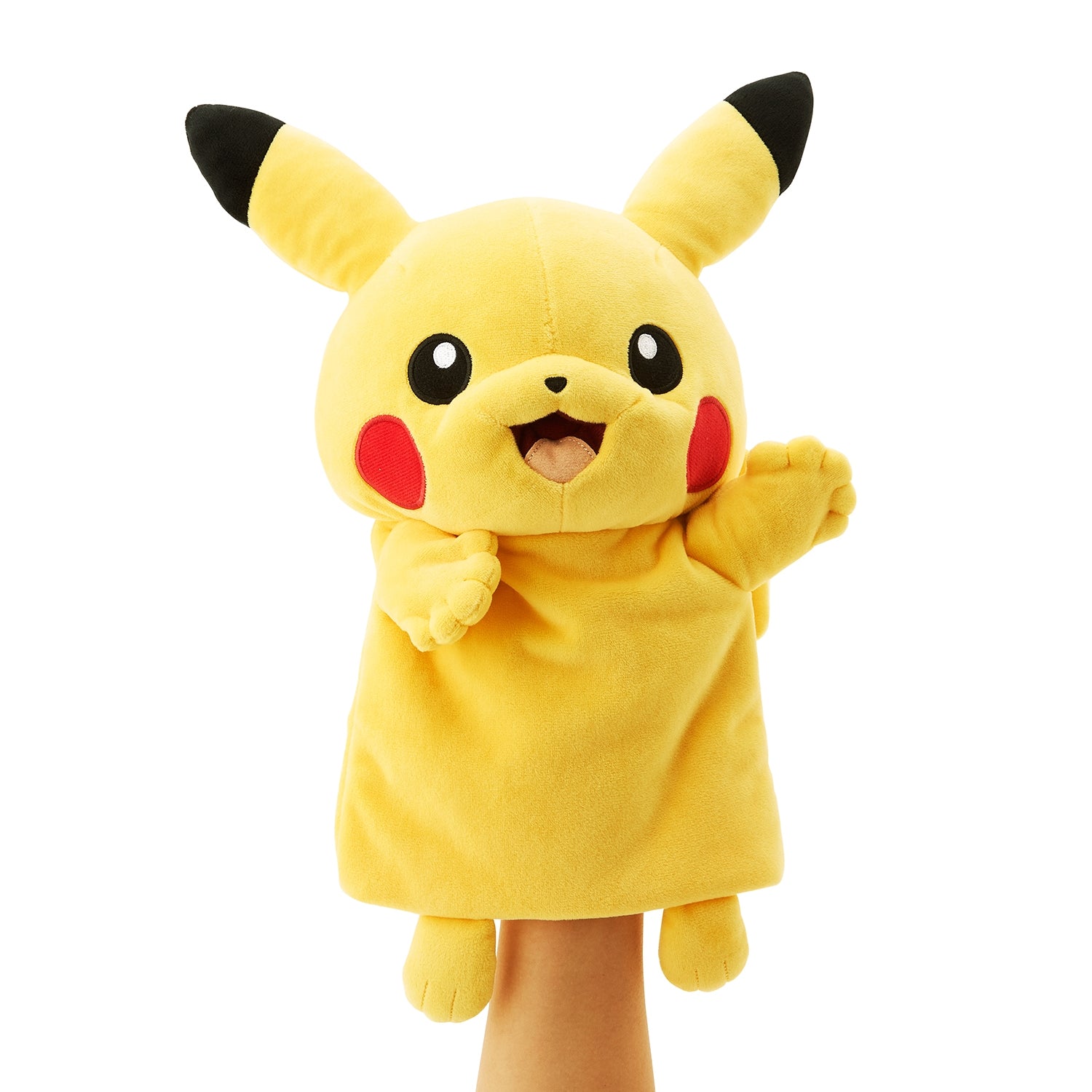 Pikachu Puppet Plush Toy – Official Papemon Series | Pokemon Center Japan