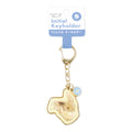 Eevee keychain with cute design from Japan, official Pokemon Center product