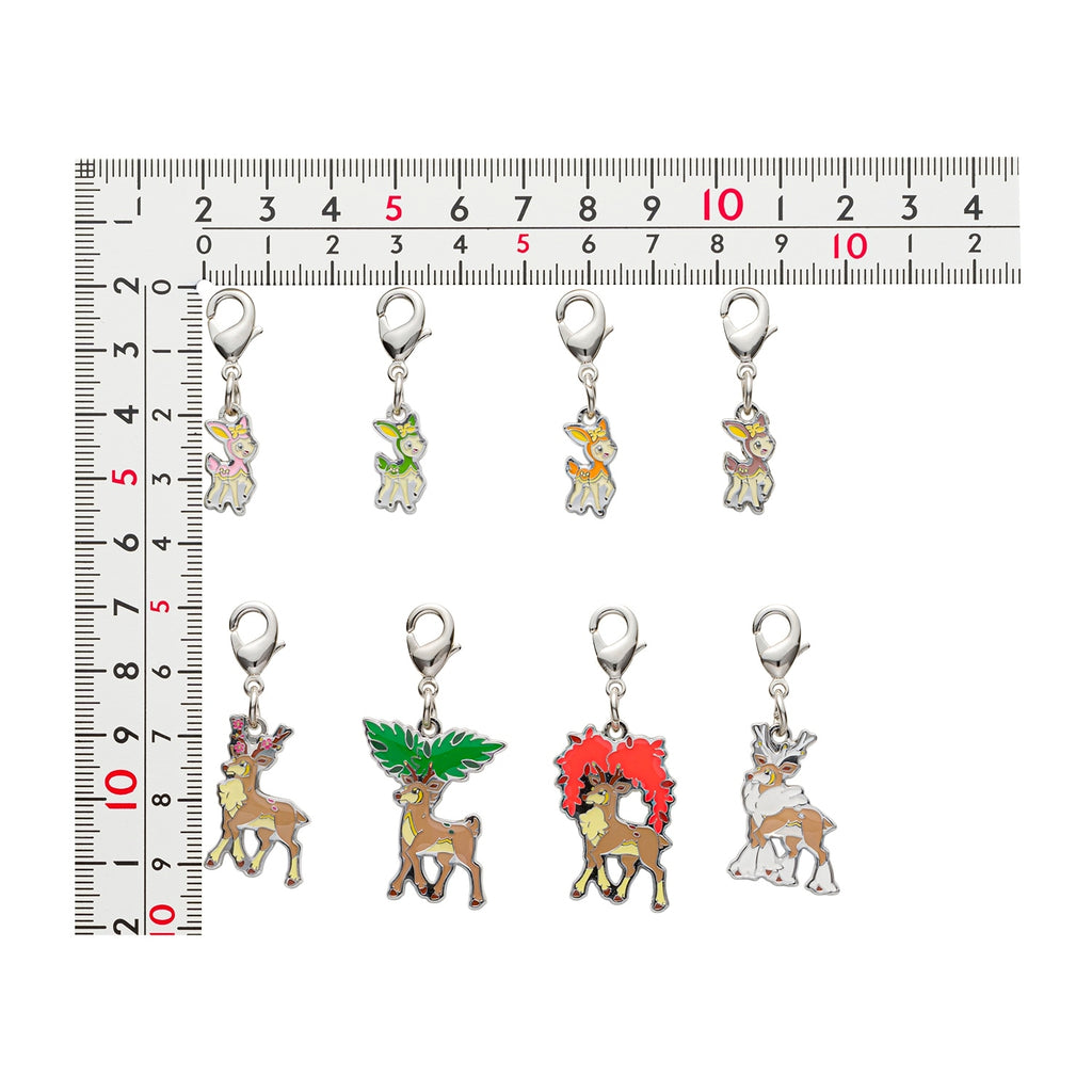 Pokemon Japan Metal Charm National Encyclopedia 585/586, showcasing a collectible item from the official Pokemon Center Japan