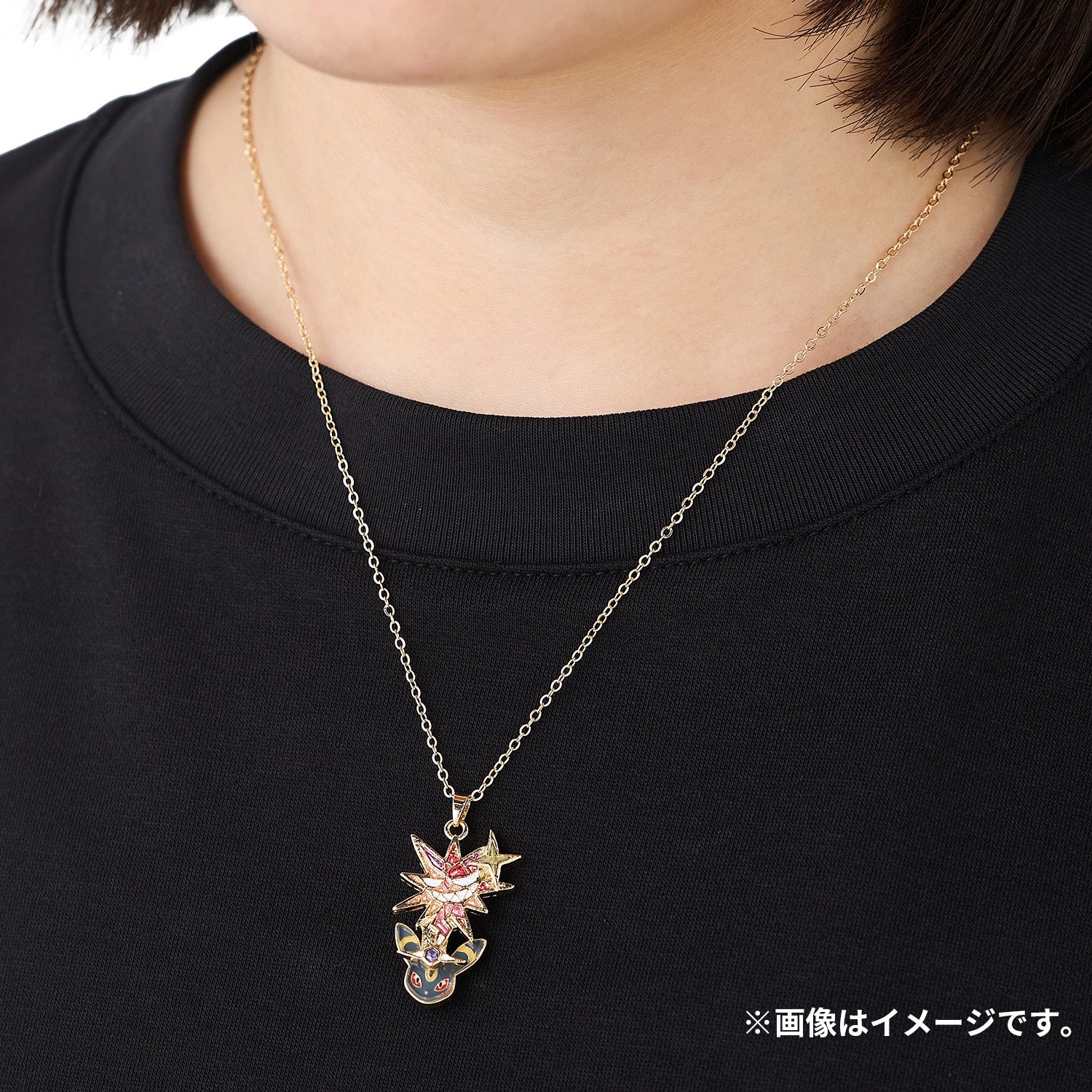 Pokémon accessory necklace with adjustable chain length from Japan