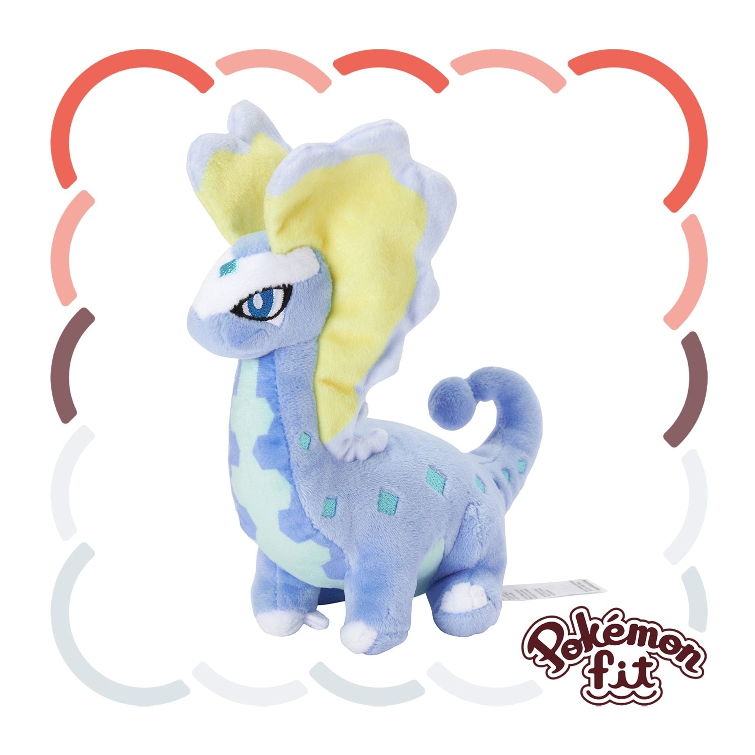 Pokemon 699 Plush Amaruruga from Japan, cute facial expression