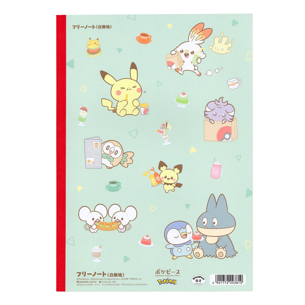 Authentic Pokemon Center Japan Pokepiece Diner Note with unique design from Japan