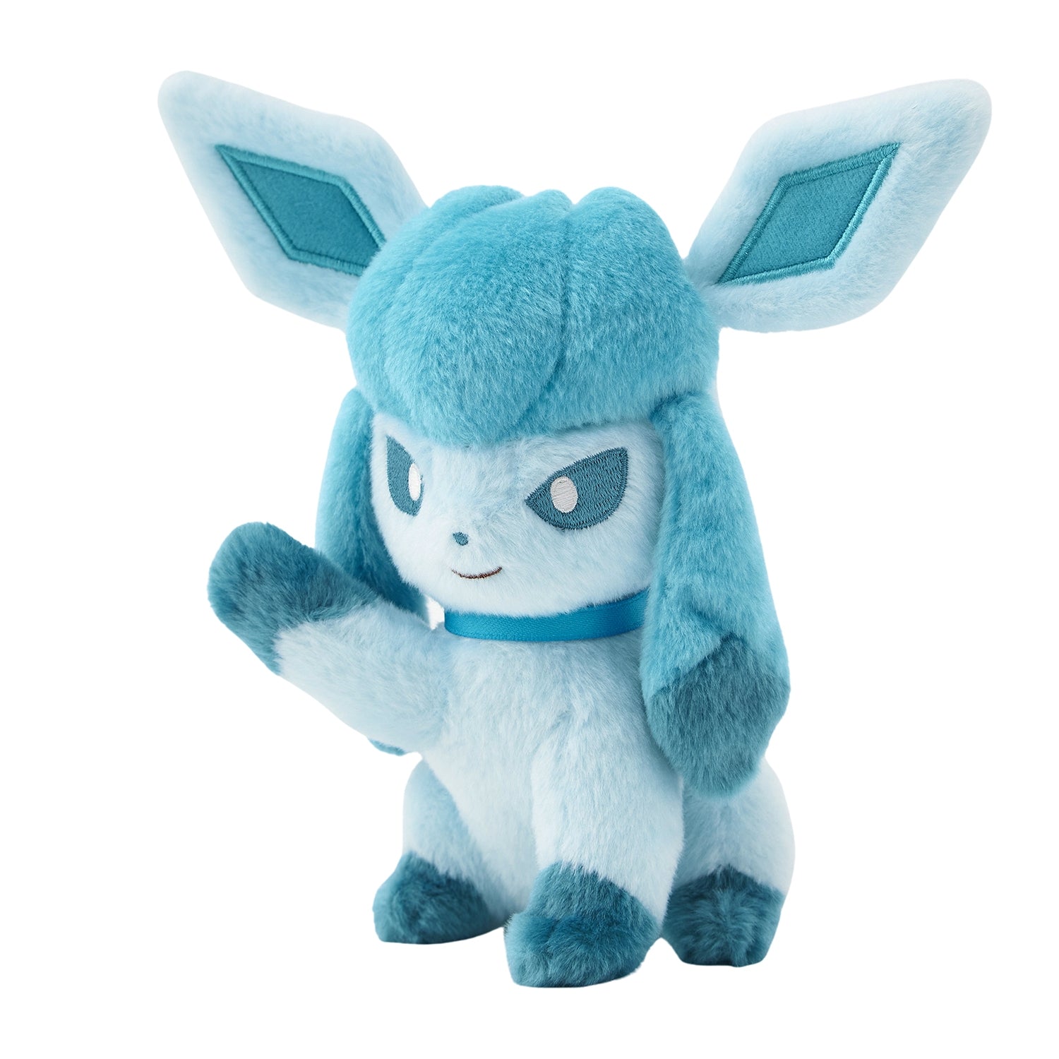 Authentic Japanese Glaceon Eevee Plush Toy from Pokemon Center