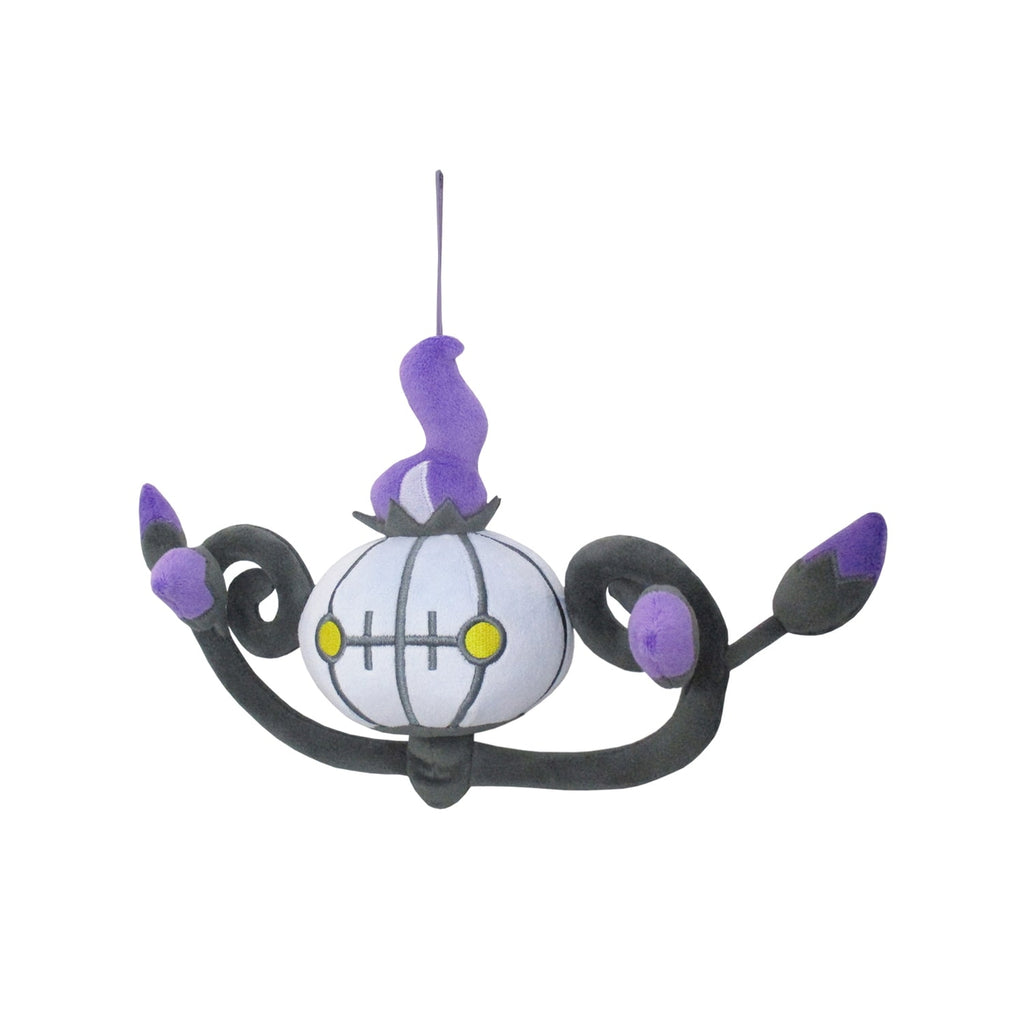 Authentic Pokemon Chandelure stuffed toy from Japan with tags