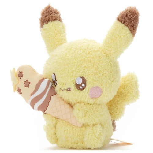 Authentic Japanese Pokemon Pikachu Sweets Ver. plushie, detailed stitching
