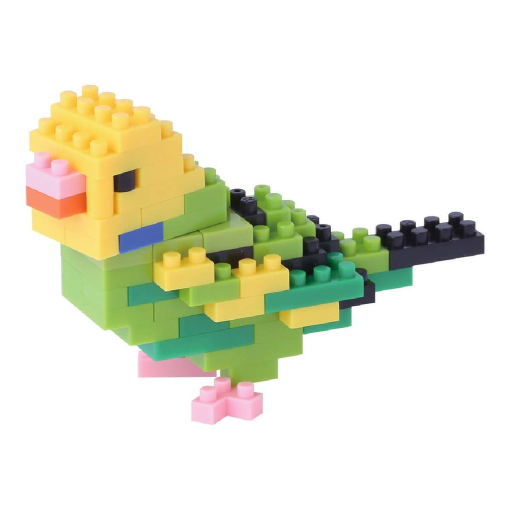 nanoblock budgie green opaline