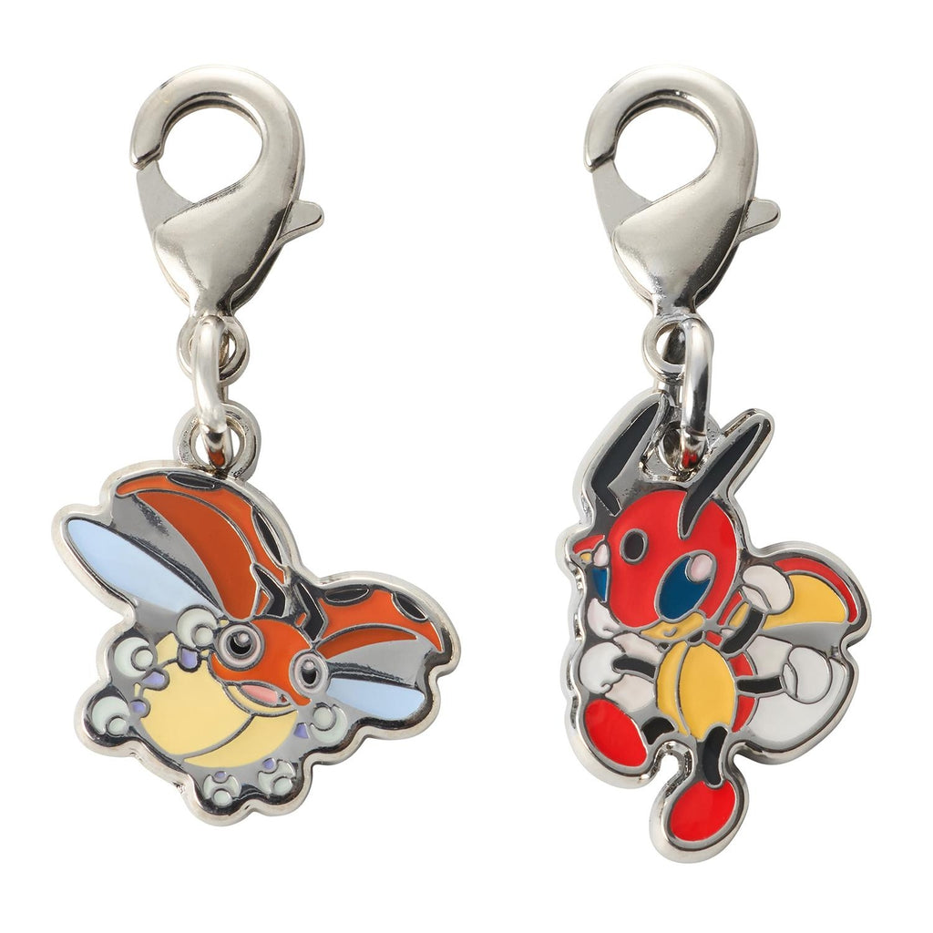 Pokemon Metal Charm 165/166 from Japan, featuring a unique design