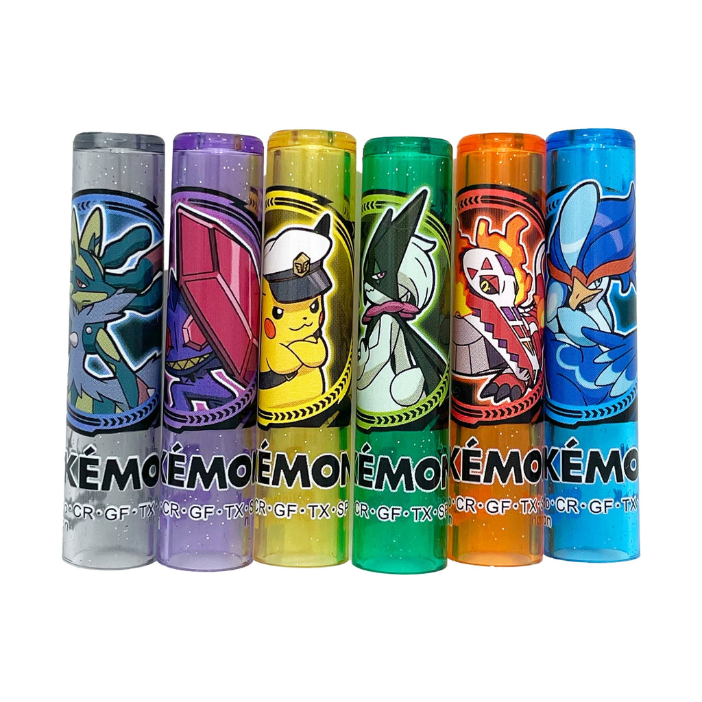 Authentic Pokemon Center Japan Pencil Cap, 1x4.5cm, with detailed character visuals