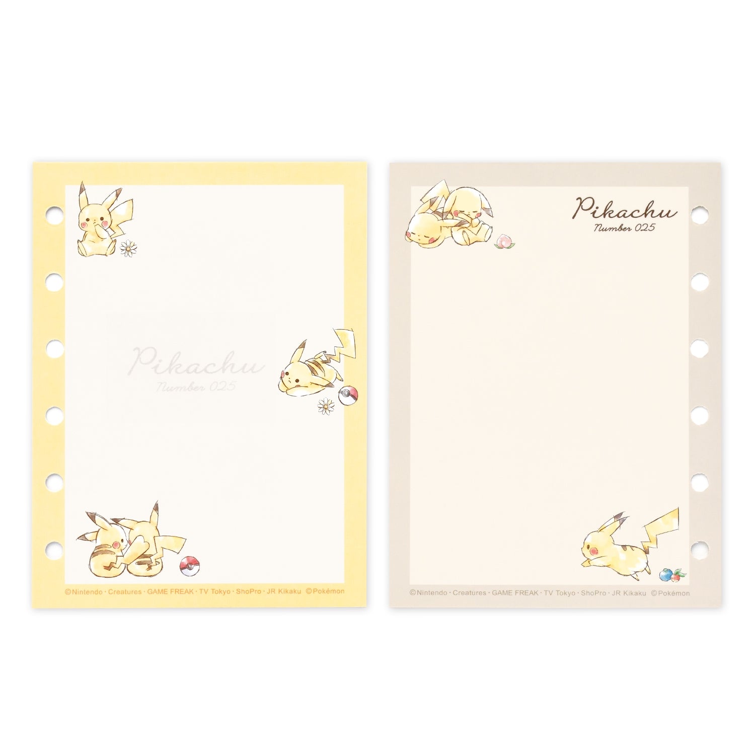 Seal binder/Pikachu alignment flyer