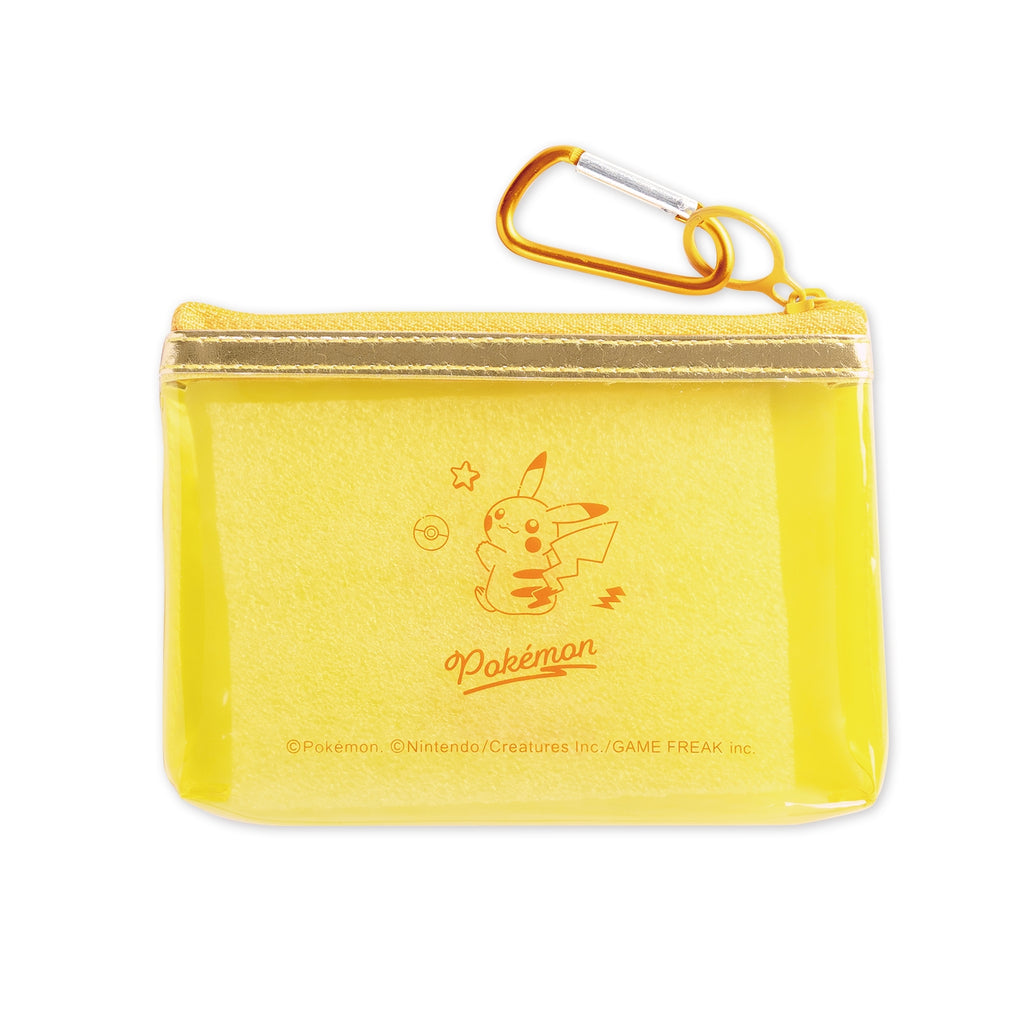 Mini pouch with carabiner/Pikachu
