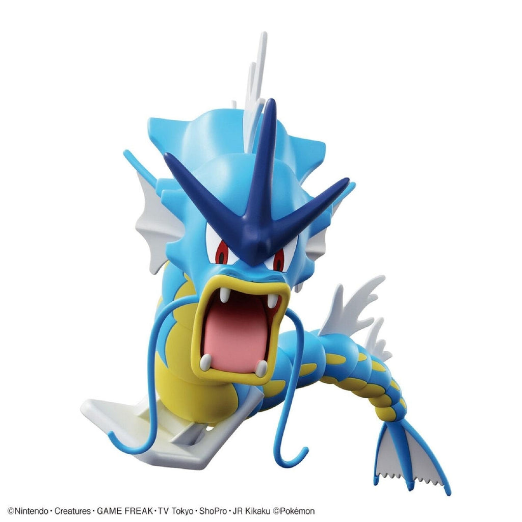Gyarados plastic model collection, approximately 20cm long, made in Japan