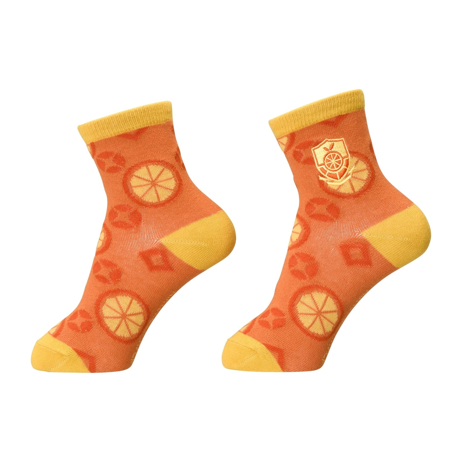 [Choice] Middle socks Orange Academy (23-25cm)