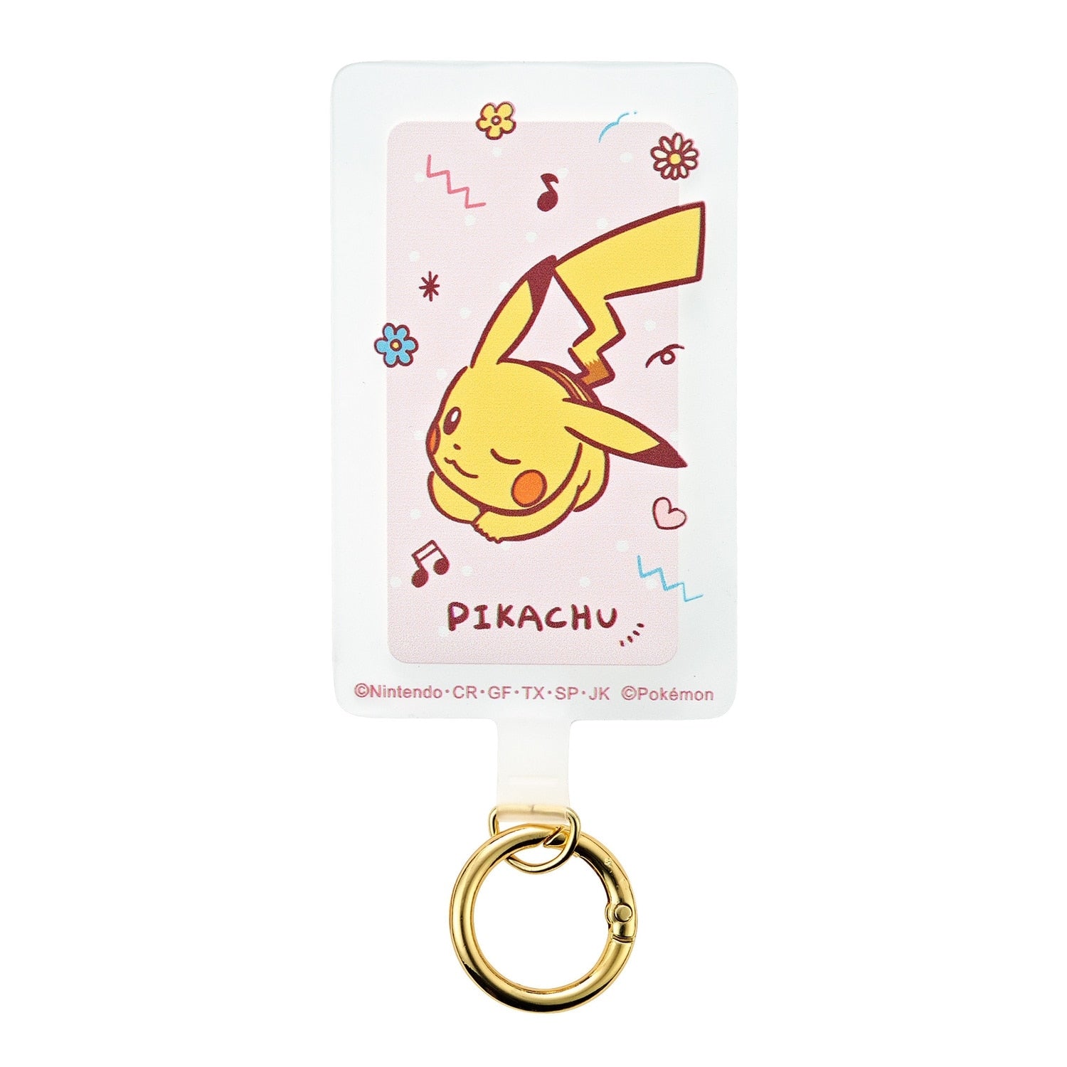 Pikachu collectible figure with carabiner from Japan, multi-sheet design
