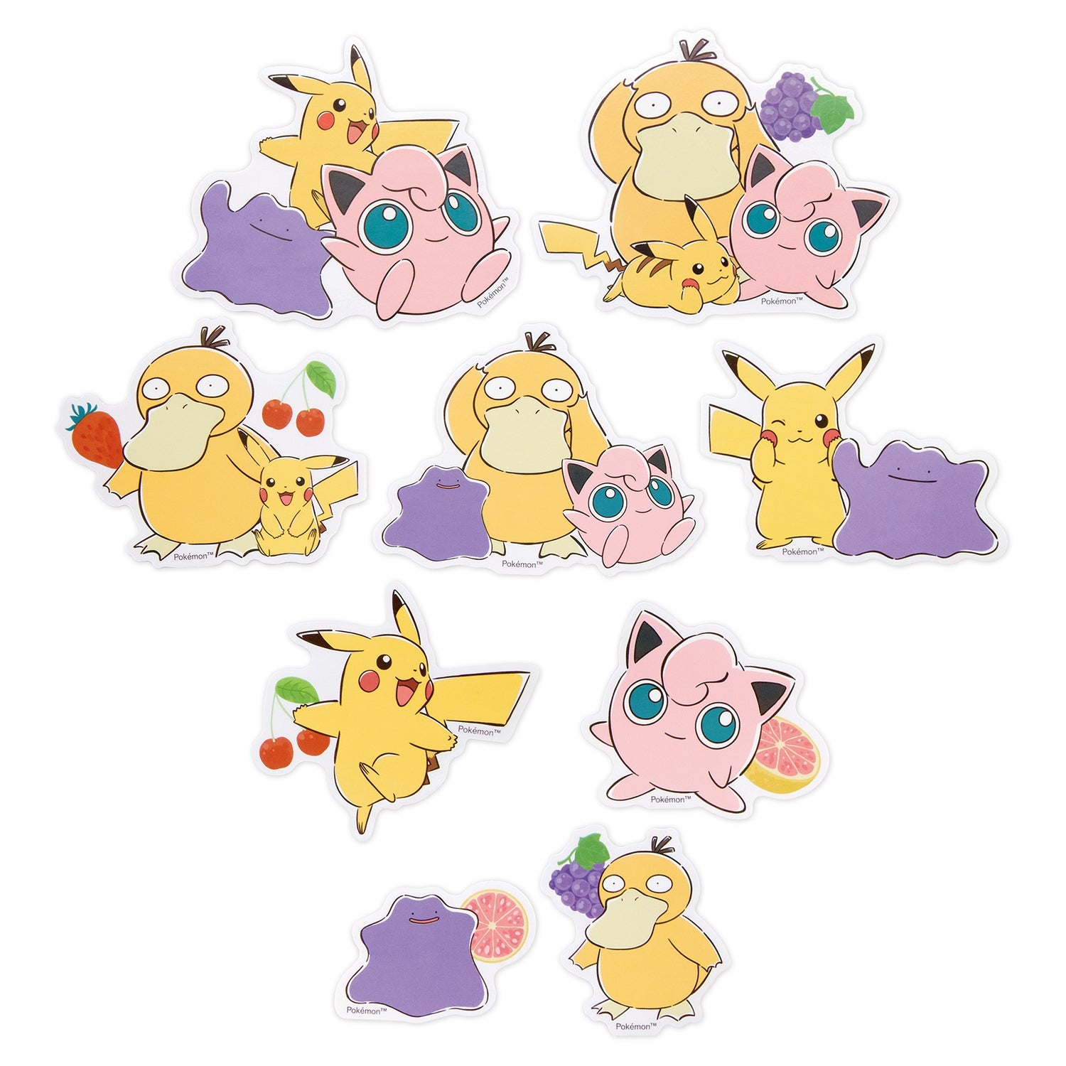 Authentic Pokemon Sticker, collectible item with detailed visuals from Japan