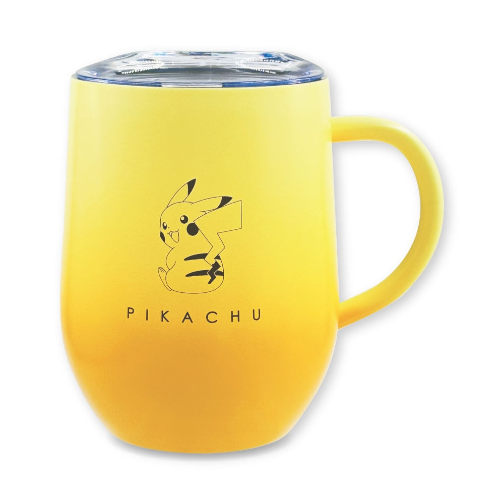 Stainless steel mug with gradation lid Pikachu