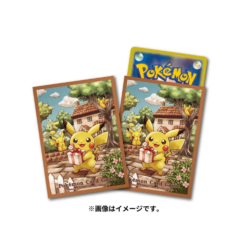 Pokémon TCG Deck Shield – Pikachu's Gift | Official Japan Exclusive