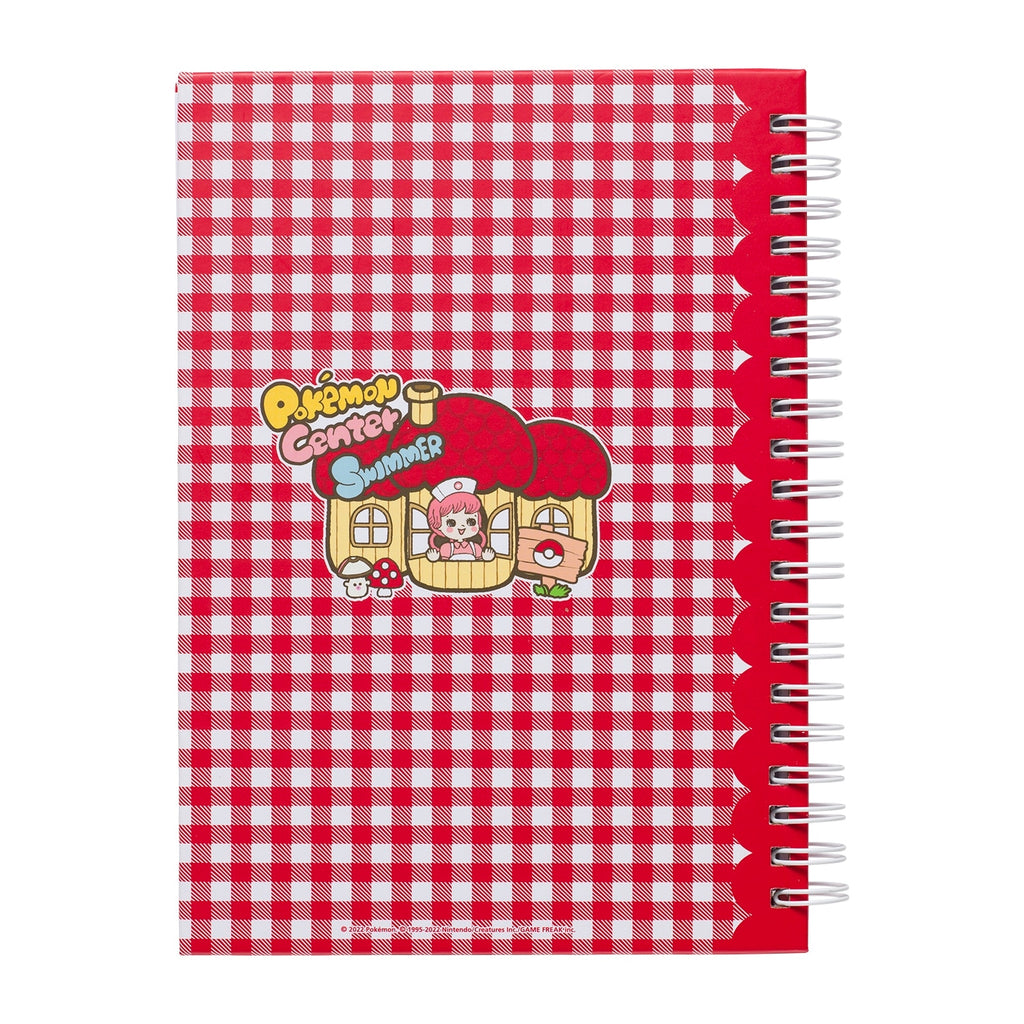 Authentic Pokemon Center Japan notebook with ring binding, sourced from Japan