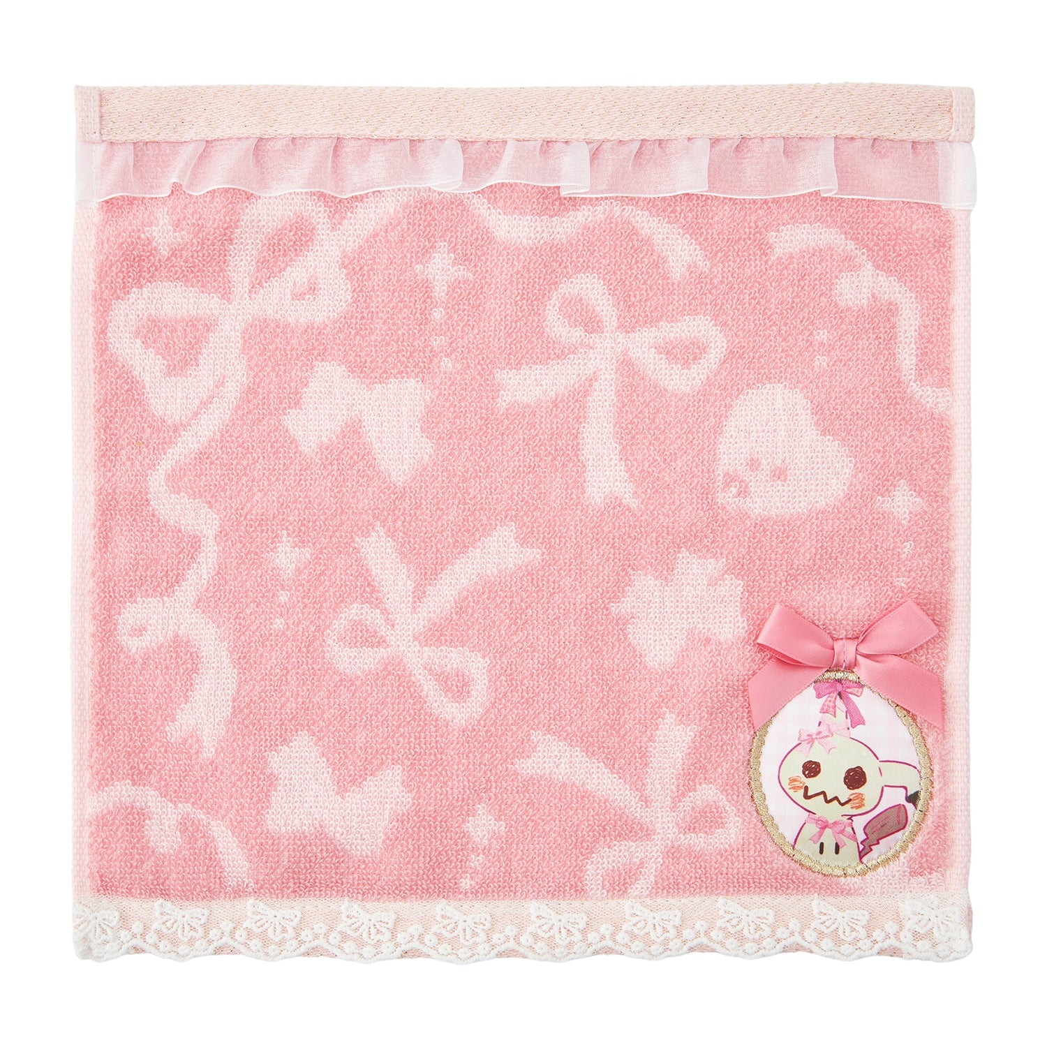 Mimikyu Pink Hand Towel from Japan, cute Pokemon design