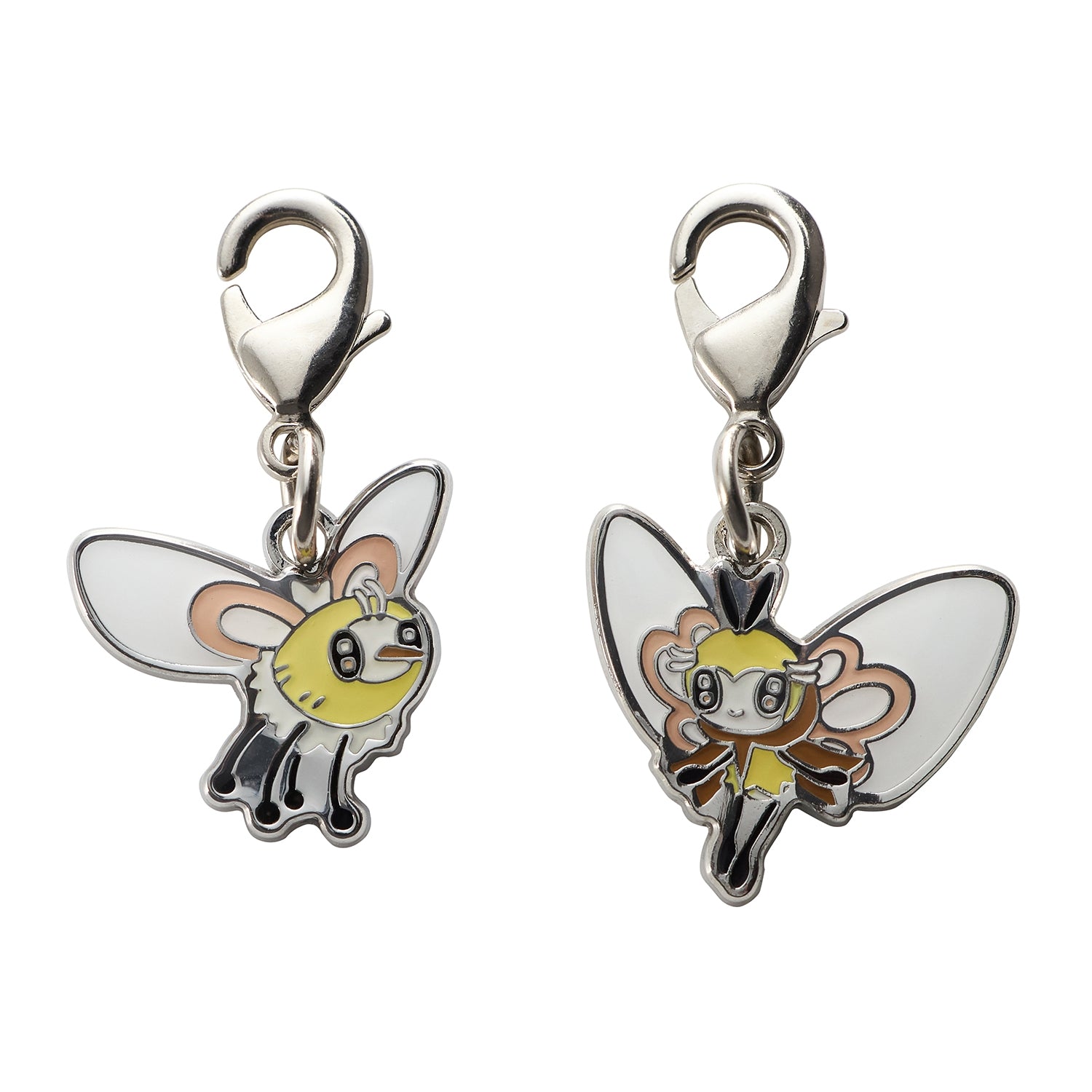 Pokemon Metal Charm 742/743 from Japan, featuring official design