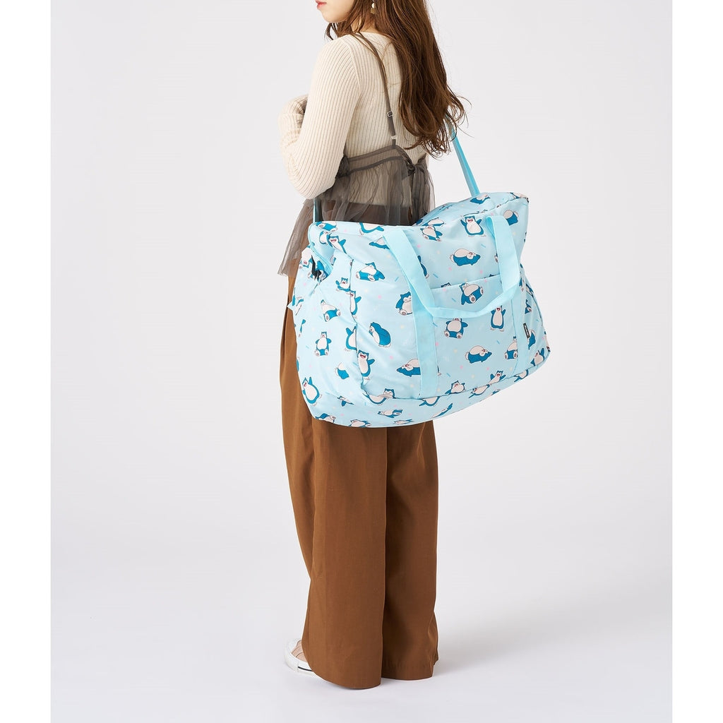 Carry-on bag that can be stored in a pouch 45L Snorlax