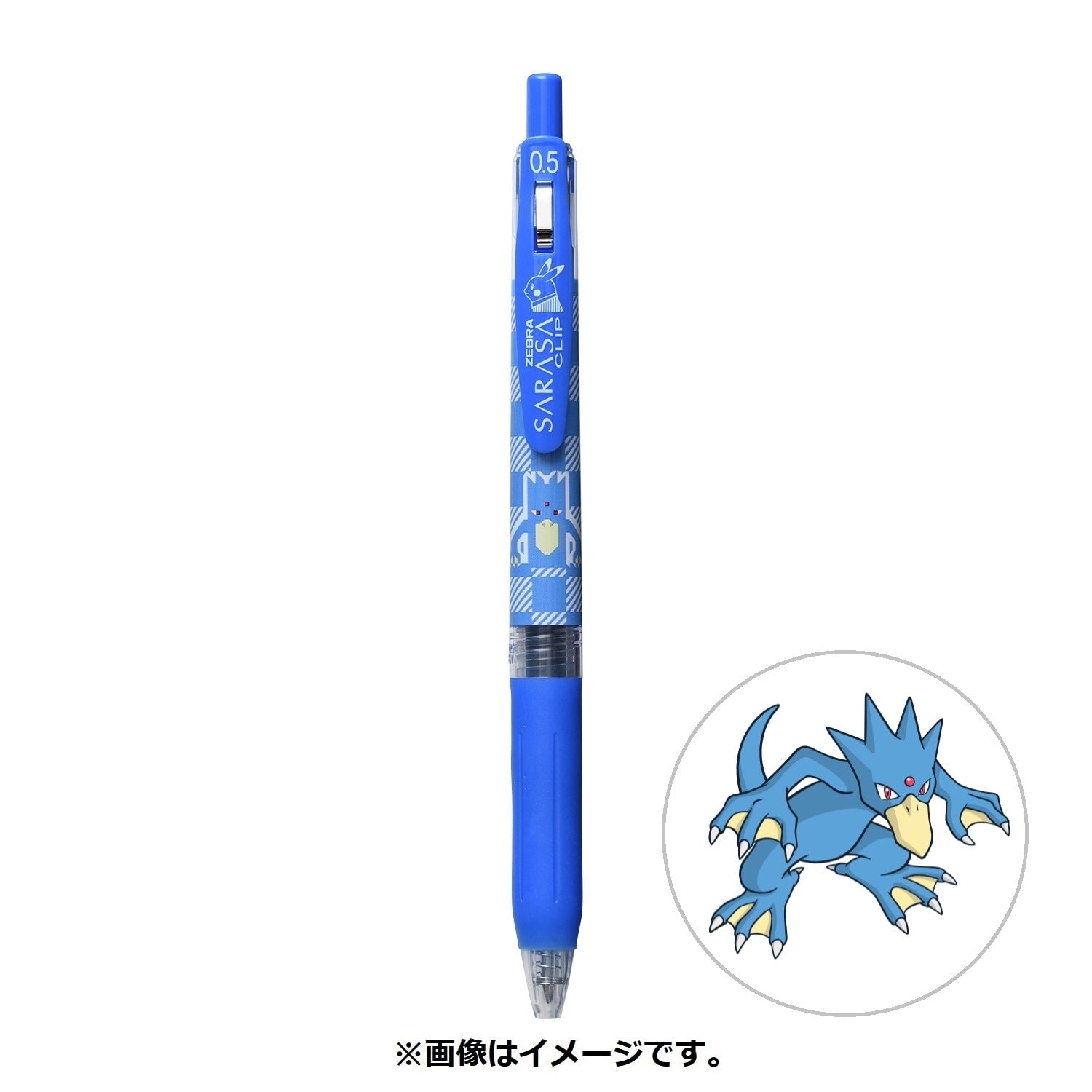 SARASA Pokémon Shirts Pokémon Golduck pattern