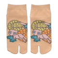 [Choice] Two-finger socks Pokemon Harunatsu Akifuyu Mew and Chrysanthemum (23...