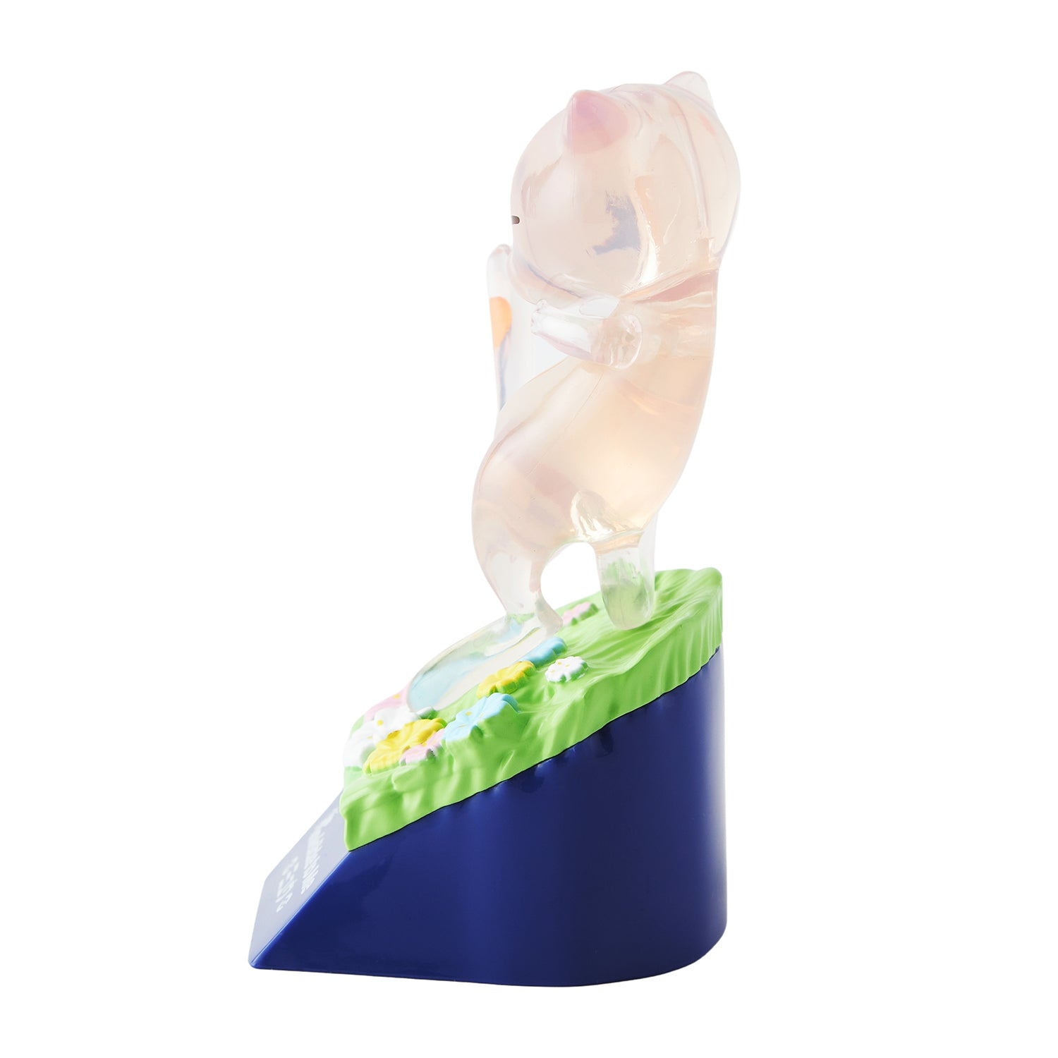 Clear figure of Invisible to Me Mew, authentic Japanese product, with vibrant colors
