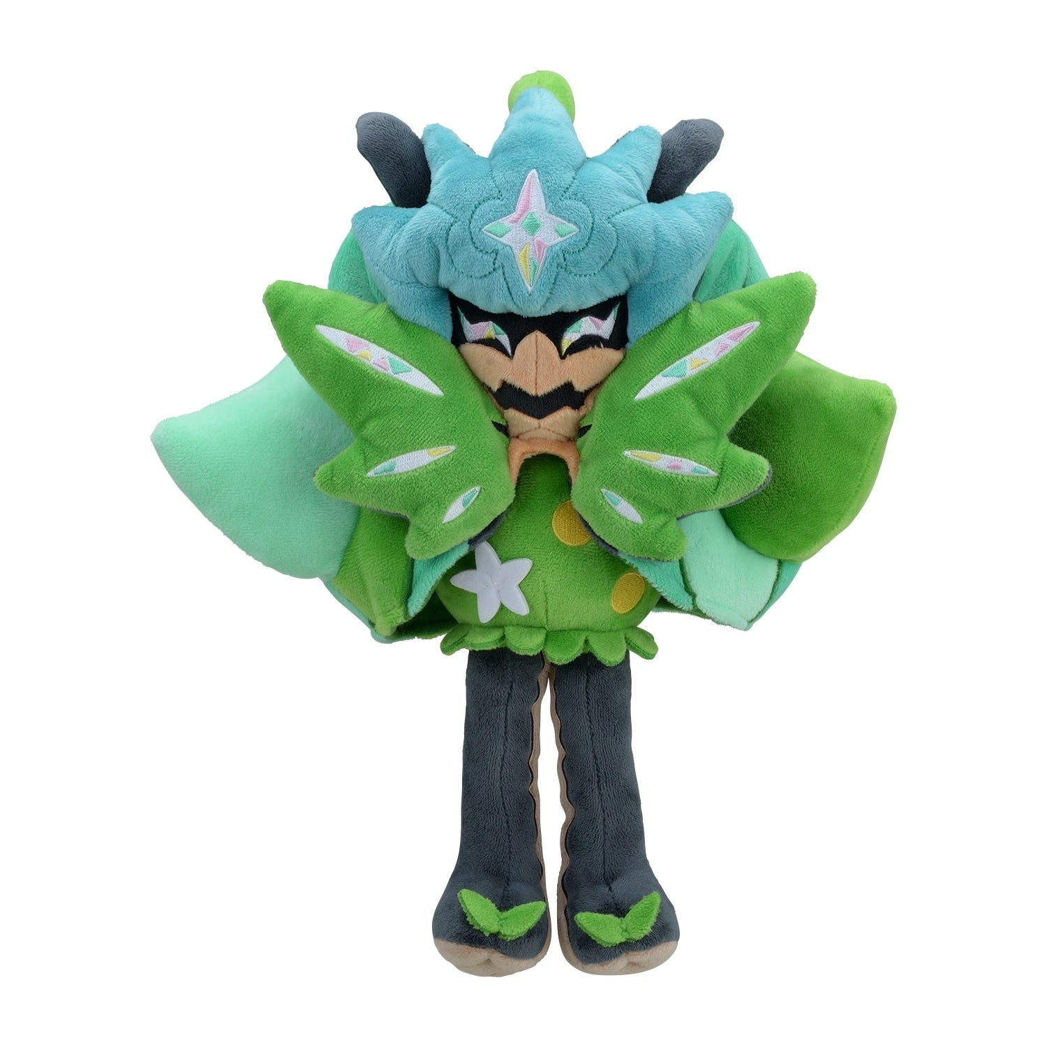 Ogrepon plush toy from Japan with cute facial expression