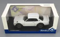 1/18 Nissan Skyline (C10) Hakoska Solid Works 1970 (White) [S1813001]