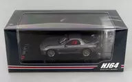 1/64 Mazda RX-7 (FD3S) SPIRIT R-TYPE A with Engine Display Model (Titanium Gray Metallic) [HJ646007GM]