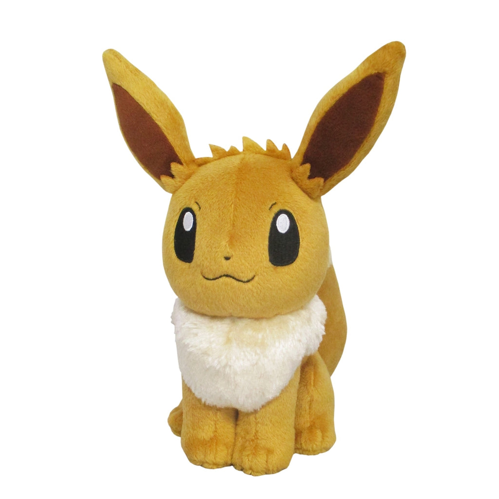 Japanese Pokemon Eevee stuffed toy with detailed ears