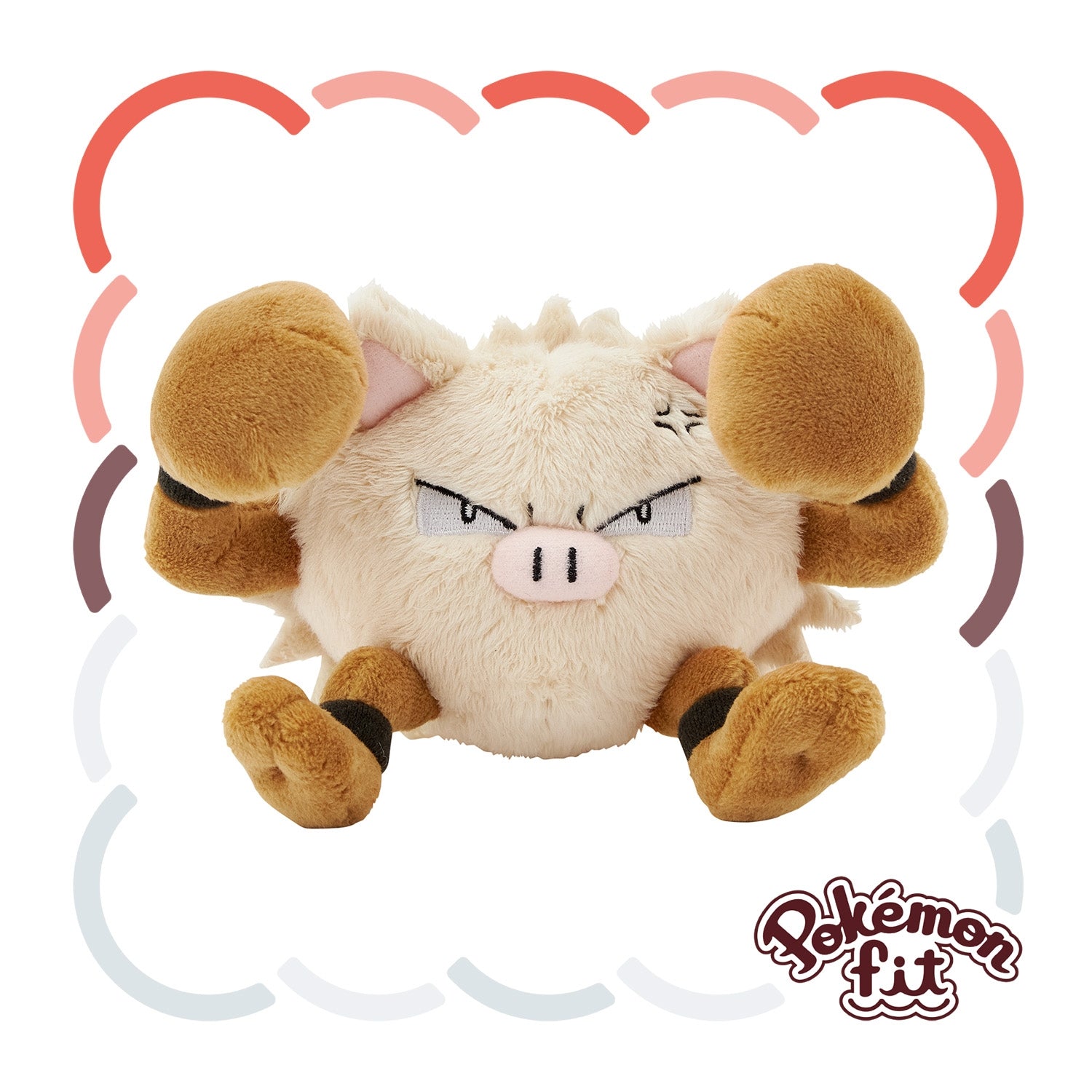 Okorizaru Pokemon Plush from Japan, soft and cute figure